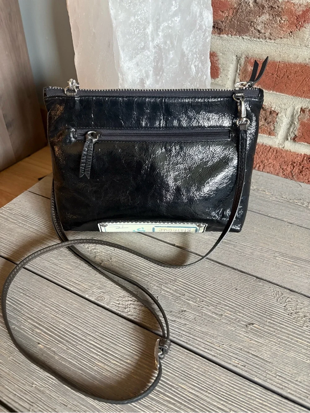 Vintage Brighton Fashionista Collection Patent Leather Crossbody
